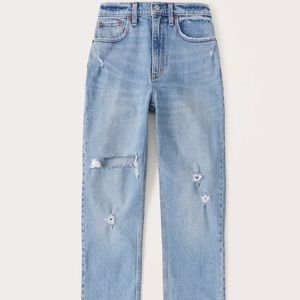 90’s Ultra High Rise Straight Jeans Abercrombie